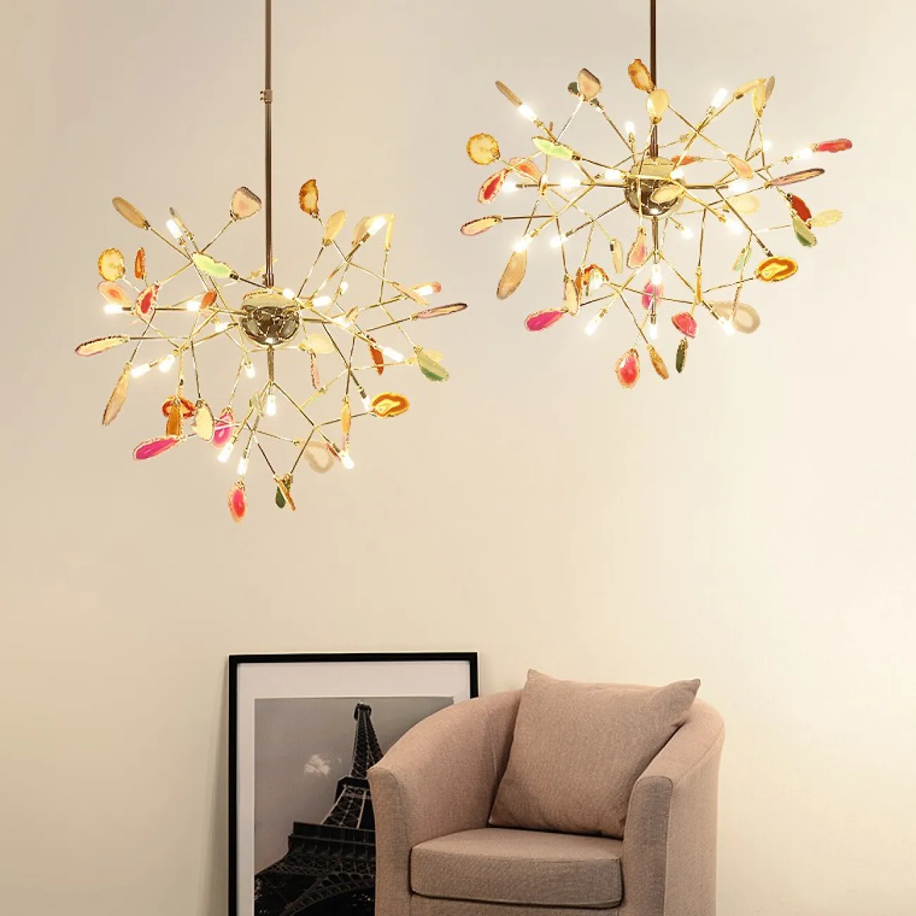 Подвесная люстра AGATE от ImperiumLoft