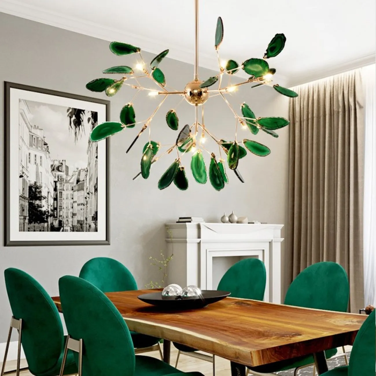 Подвесная люстра AGATE от ImperiumLoft