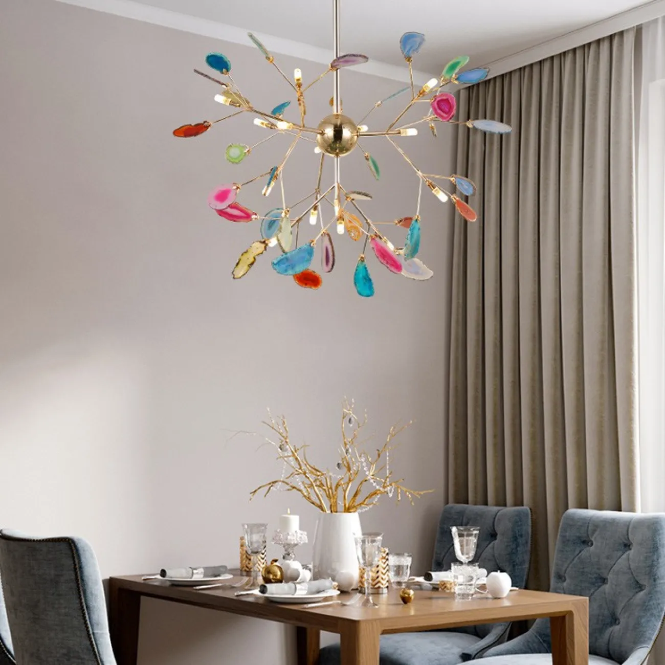 Подвесная люстра AGATE от ImperiumLoft