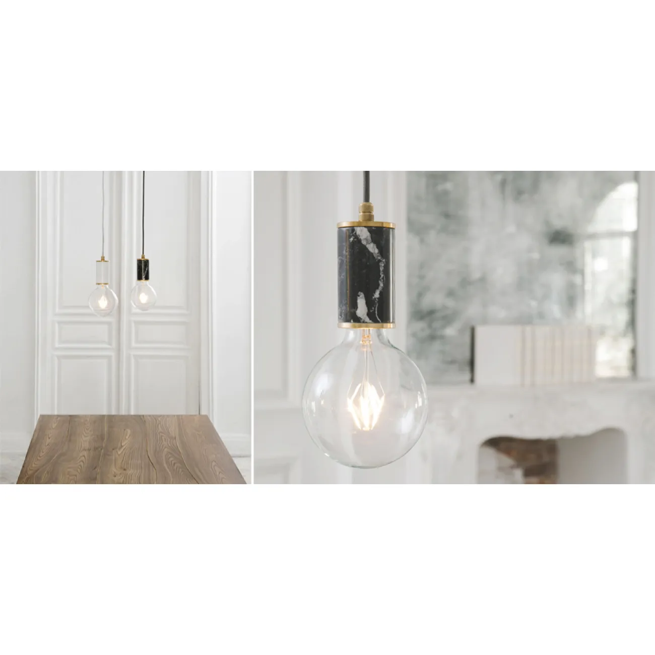 Подвесной светильник MARMOR GLANS Nero designed by Николай Никитин in 2015 от LaLume