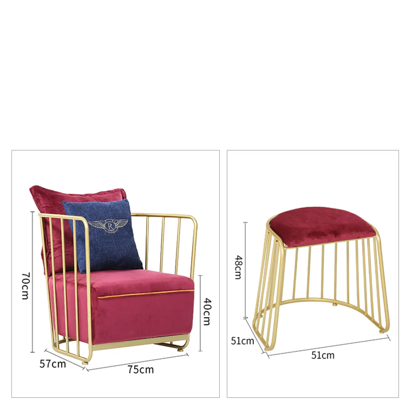 Дизайнерское кресло LaLume-KK00158