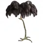 Торшер страусиные перья Feather Lamp A MODERN GRAND TOUR черный от ImperiumLoft