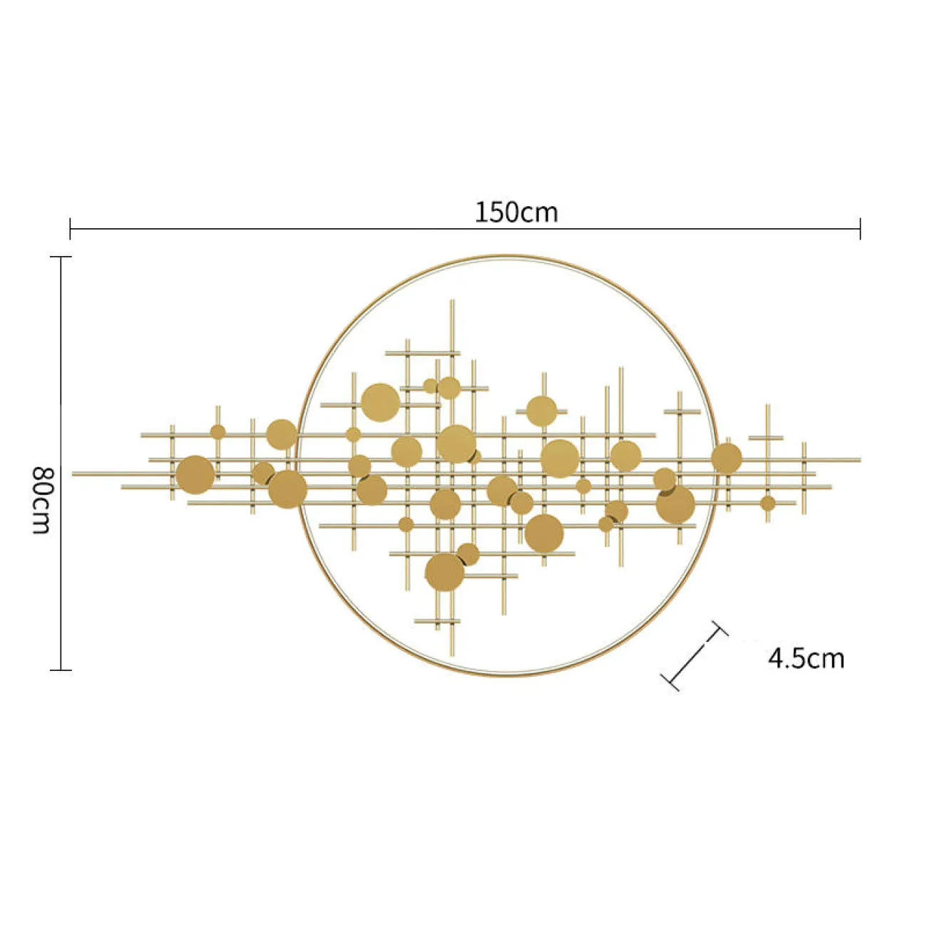 Дизайнерский настенный декор LaLume-KKK00348