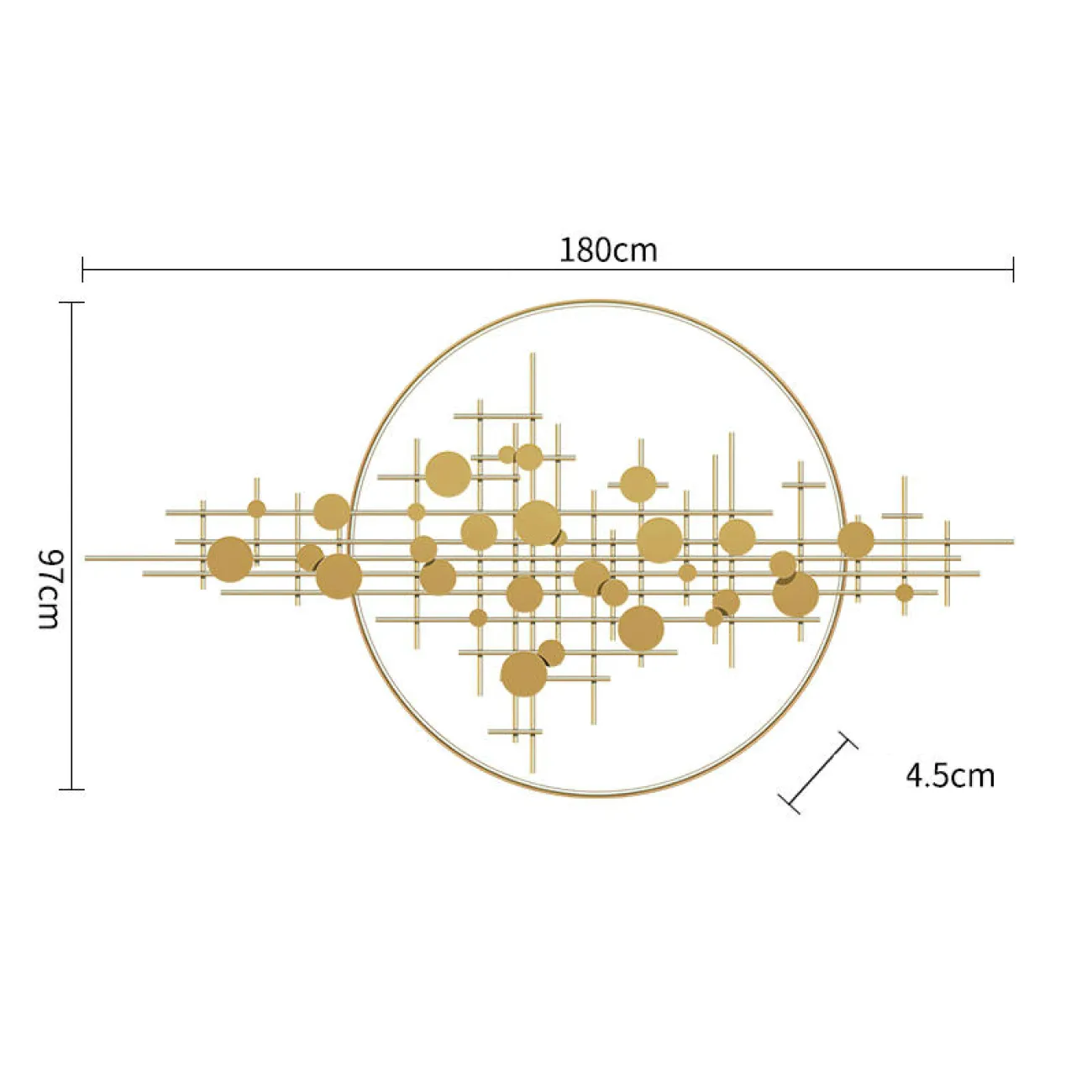 Дизайнерский настенный декор LaLume-KKK00348