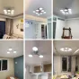 Потолочный светильник TURNA L6 Khaki от ImperiumLoft