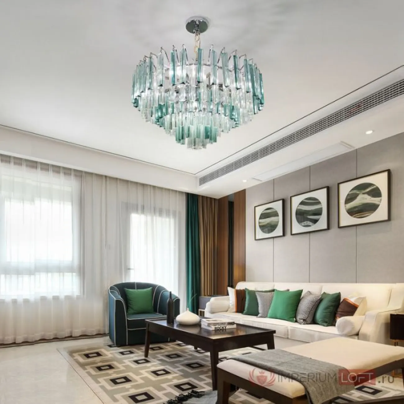 Люстра AQUA 6 lamp от ImperiumLoft