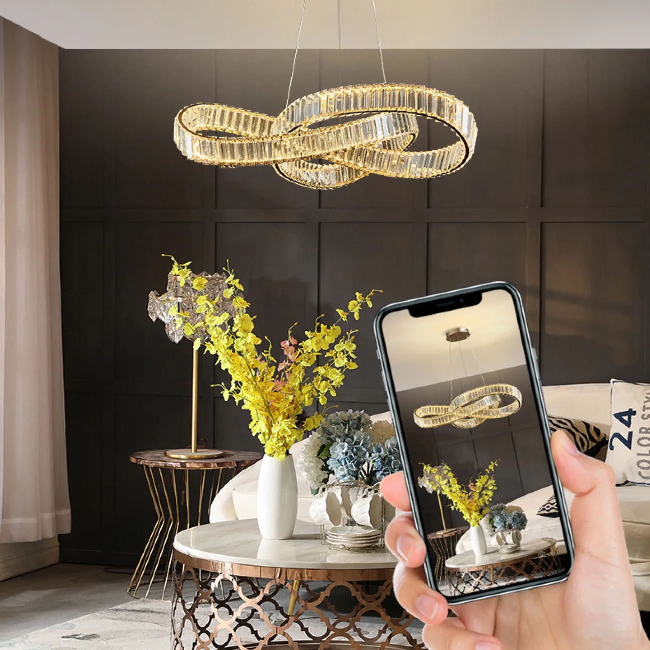 Подвесная люстра BERTOLDA Z D98 3000К от ImperiumLoft