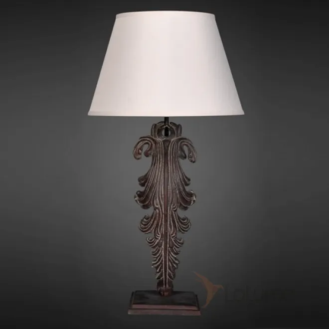 Настольная лампа RH Acanthus Leaf Artifact Table Lamp от LaLume Настольная лампа RH Acanthus Leaf Artifact Table Lamp от LaLume