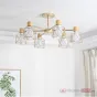 Потолочная люстра CORF B3 Gray 8 lamps от ImperiumLoft