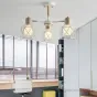 Потолочная люстра CORF B3 Gray 8 lamps от ImperiumLoft