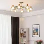 Потолочная люстра CORF B3 Gray 8 lamps от ImperiumLoft