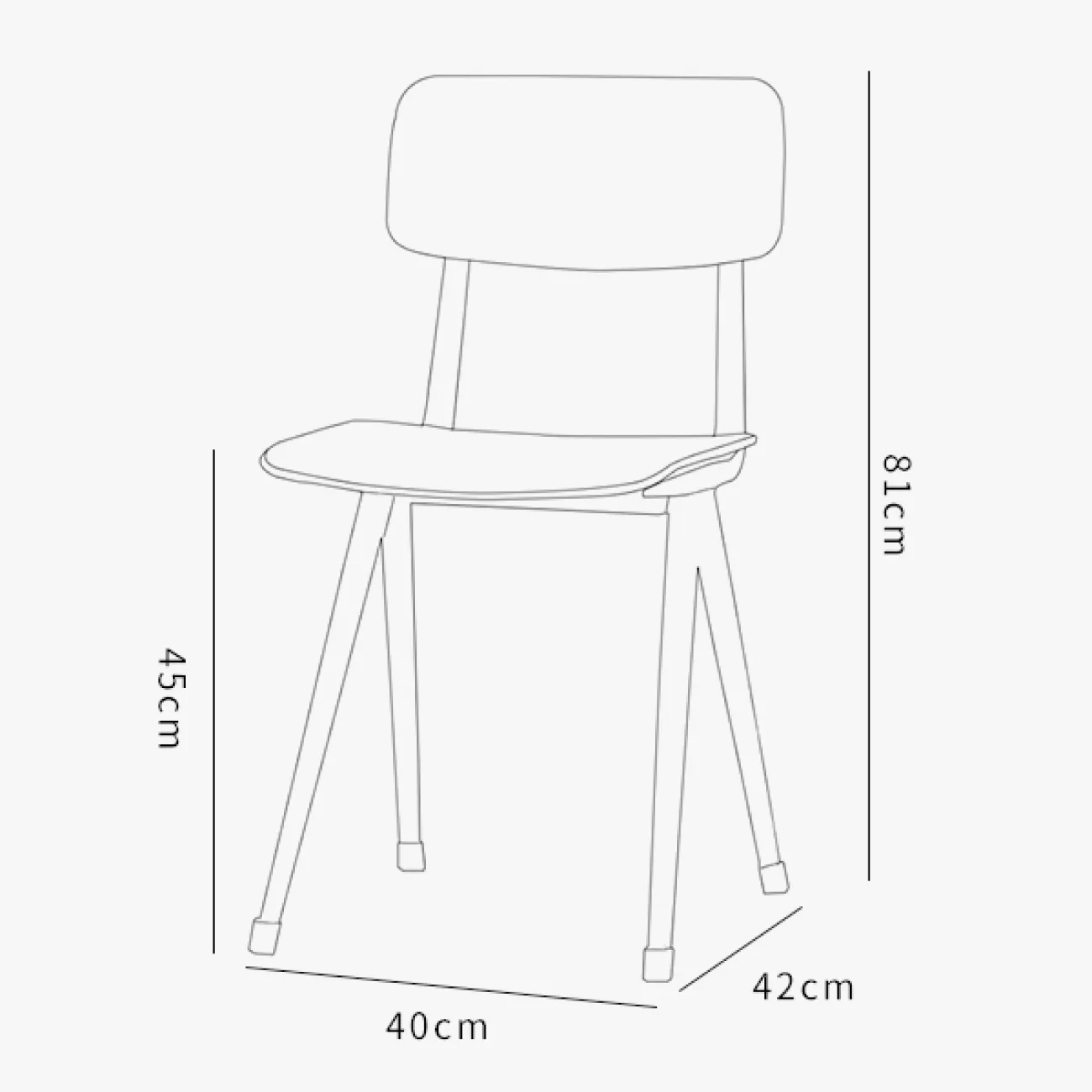 Дизайнерский обеденный стул LaLume-ST00197