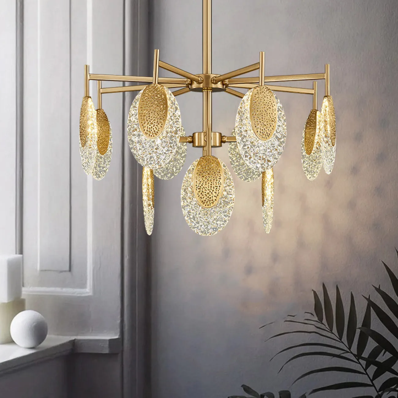 Потолочная люстра CERES CH от ImperiumLoft