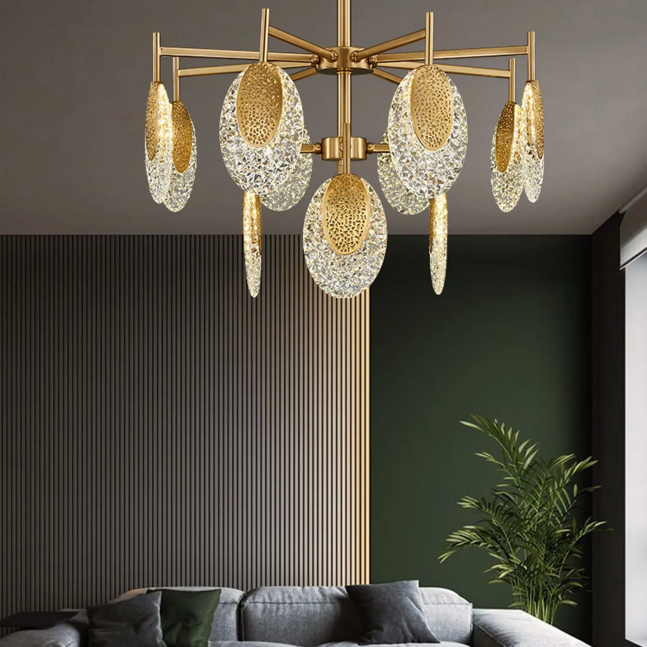 Потолочная люстра CERES CH от ImperiumLoft