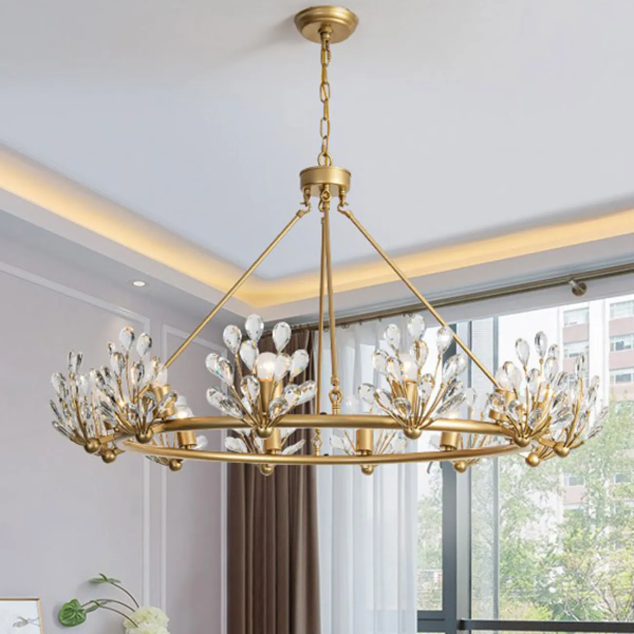 Подвесная люстра MELISSA D91 от ImperiumLoft