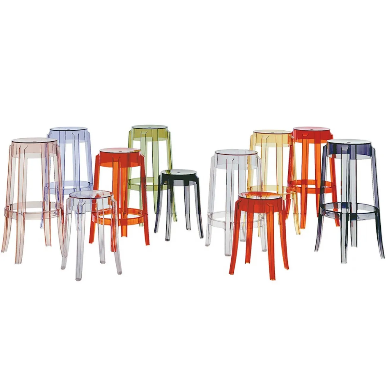 Барный стул Ghost designed by Philippe Starck		 in 2007 от LaLume
