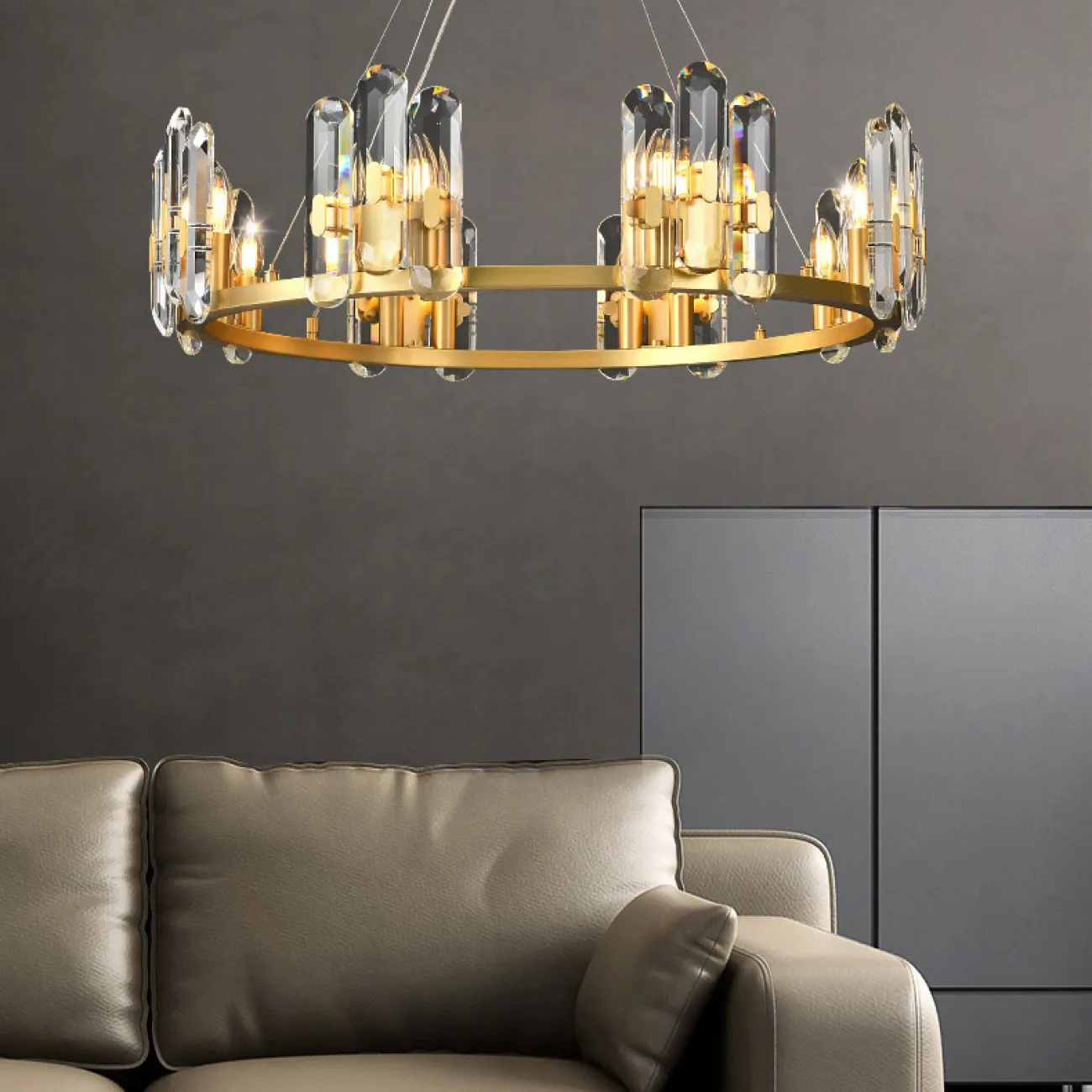 Подвесная люстра WALLACE D62 от ImperiumLoft