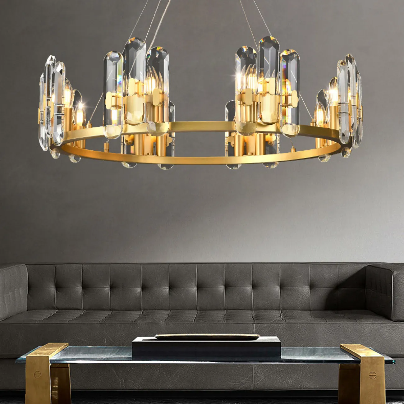 Подвесная люстра WALLACE D62 от ImperiumLoft