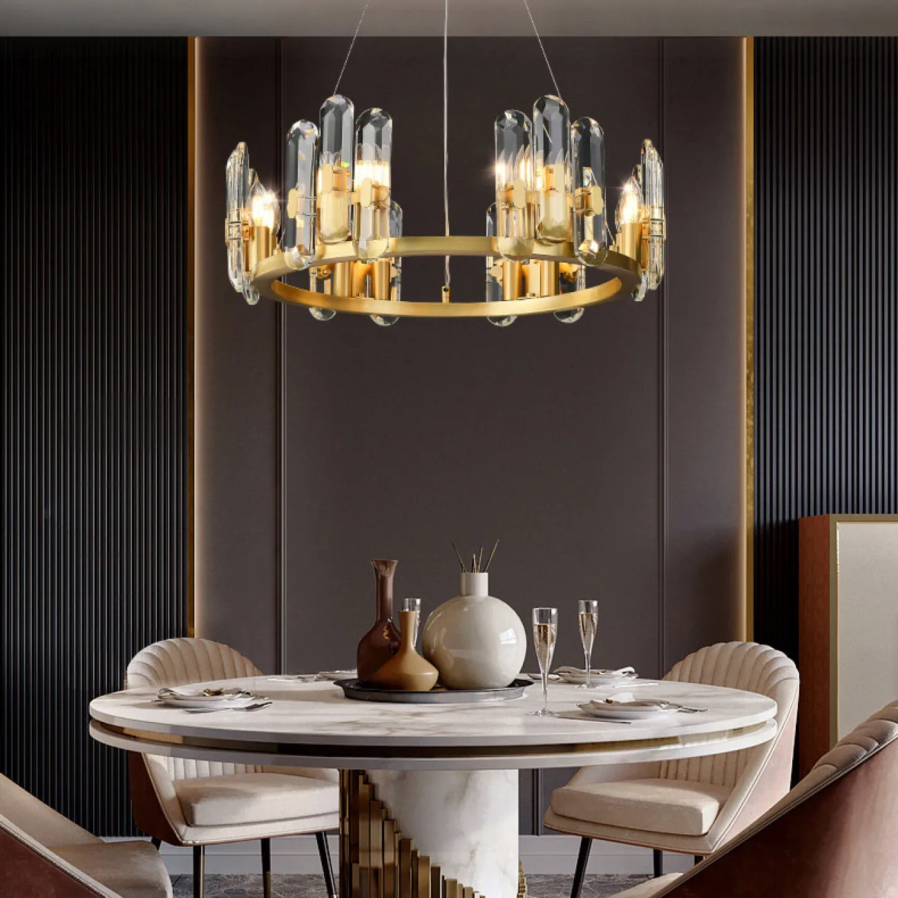 Подвесная люстра WALLACE D62 от ImperiumLoft