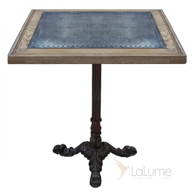 Стол для ресторана Restaurant table square Metal sheet II