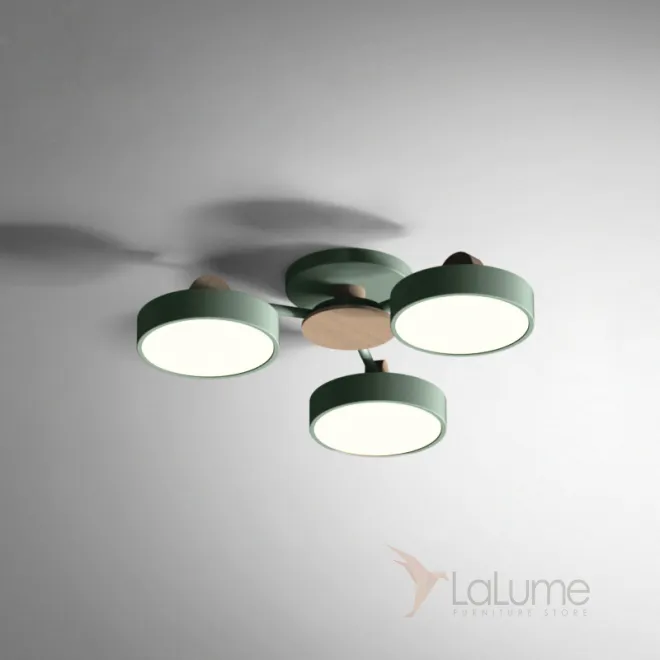 Потолочная люстра MOVE 3 Green от ImperiumLoft Потолочная люстра MOVE 3 Green от ImperiumLoft