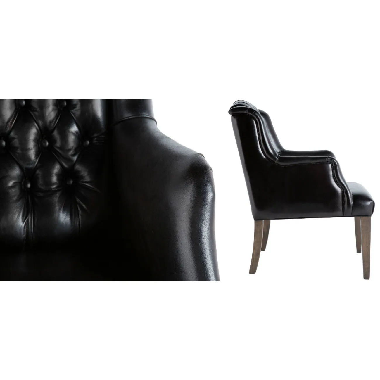 Кресло Leather Elegance Black от LaLume