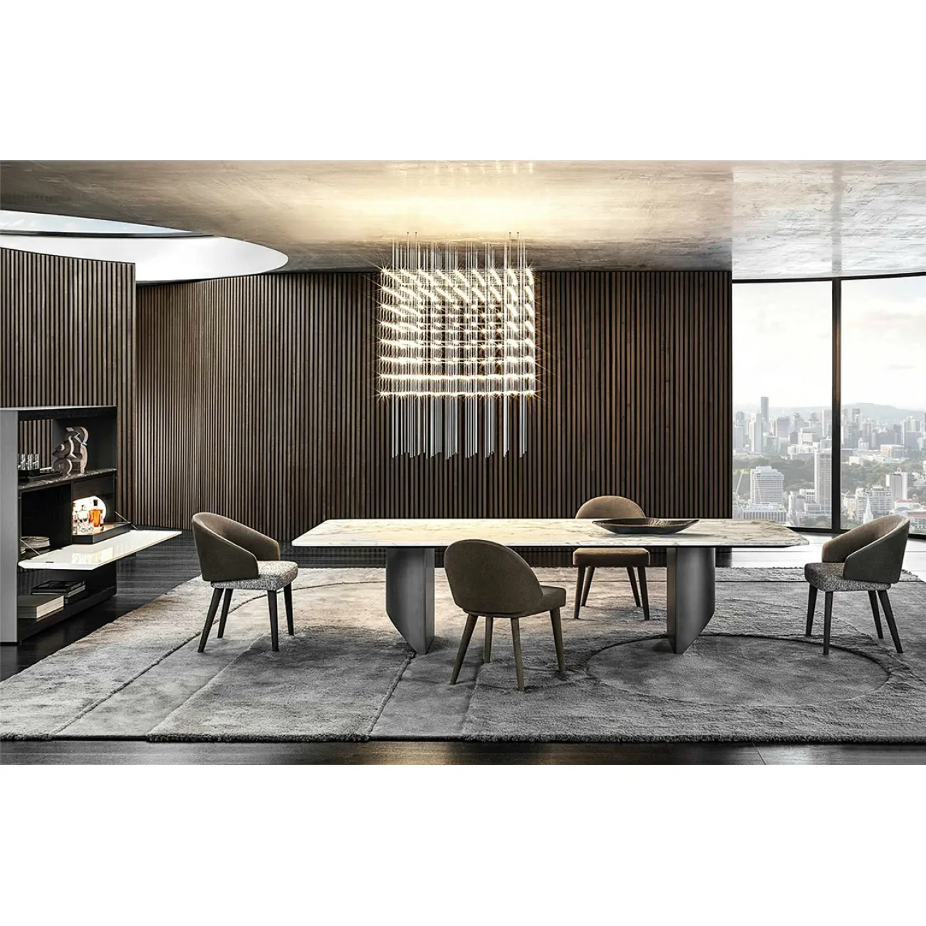 Дизайнерский обеденный стол LaLume-AZ00327