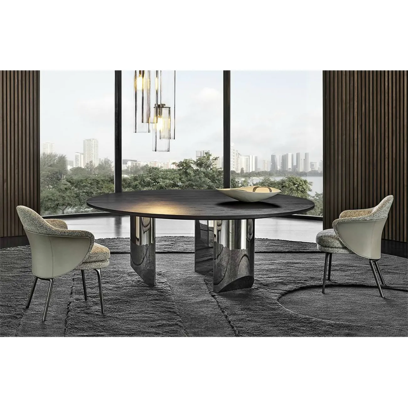 Дизайнерский обеденный стол LaLume-AZ00327