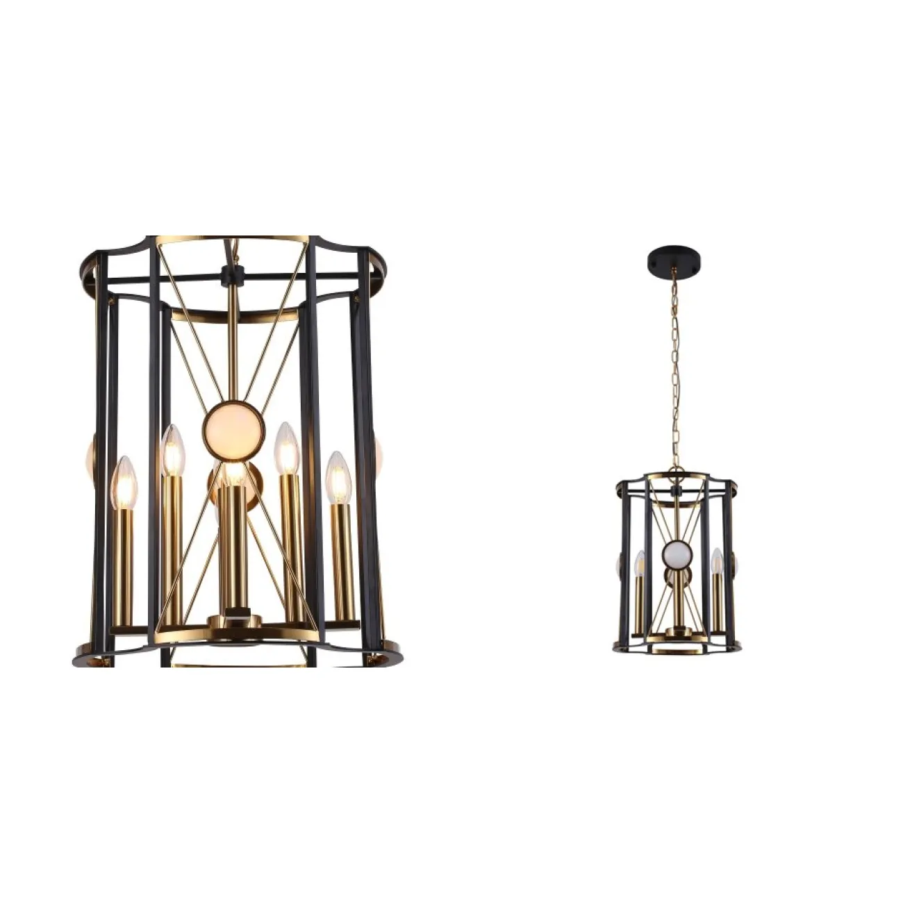 Люстра Candles Cell Gold