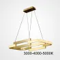 Подвесной светильник LOUELLA  A L77 Brass Трехцветный свет от ImperiumLoft