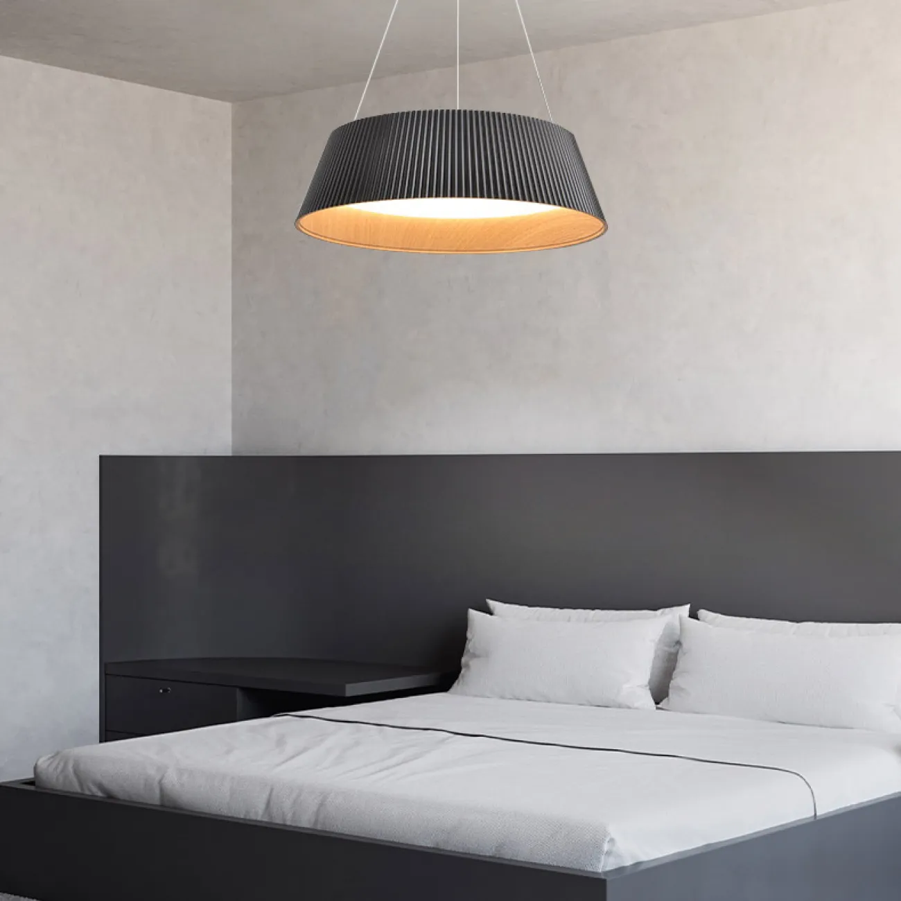 Подвесная люстра HILDNY Black от ImperiumLoft