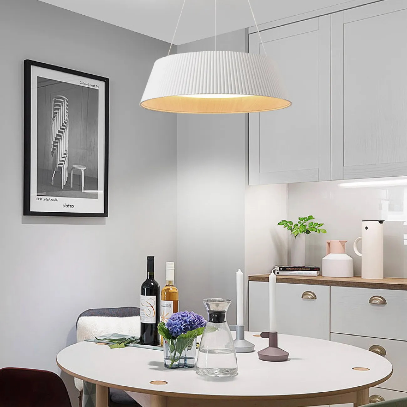 Подвесная люстра HILDNY Black от ImperiumLoft
