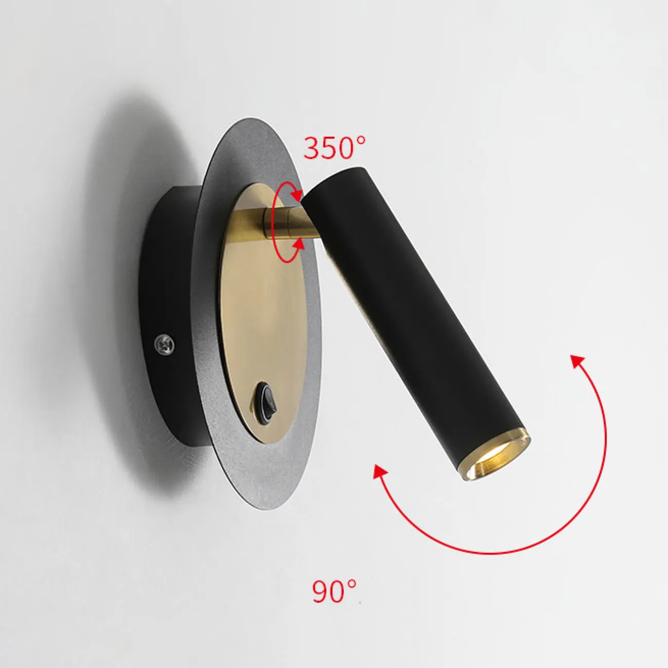 Настенный светильник RAPID WALL Black от ImperiumLoft