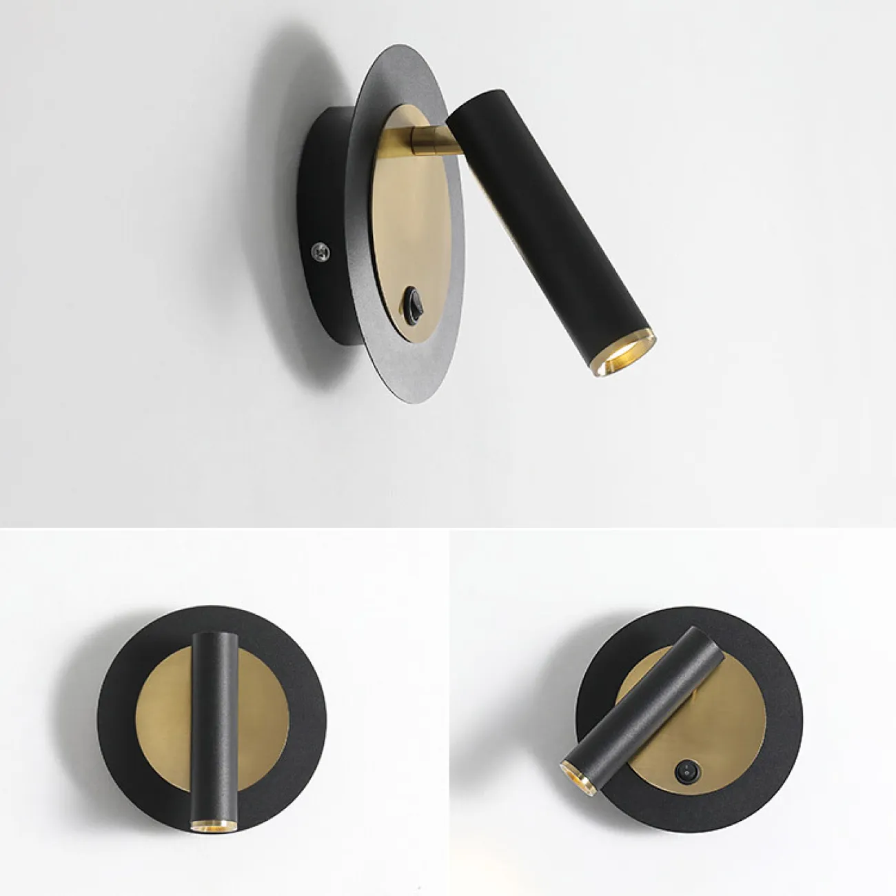 Настенный светильник RAPID WALL Black от ImperiumLoft