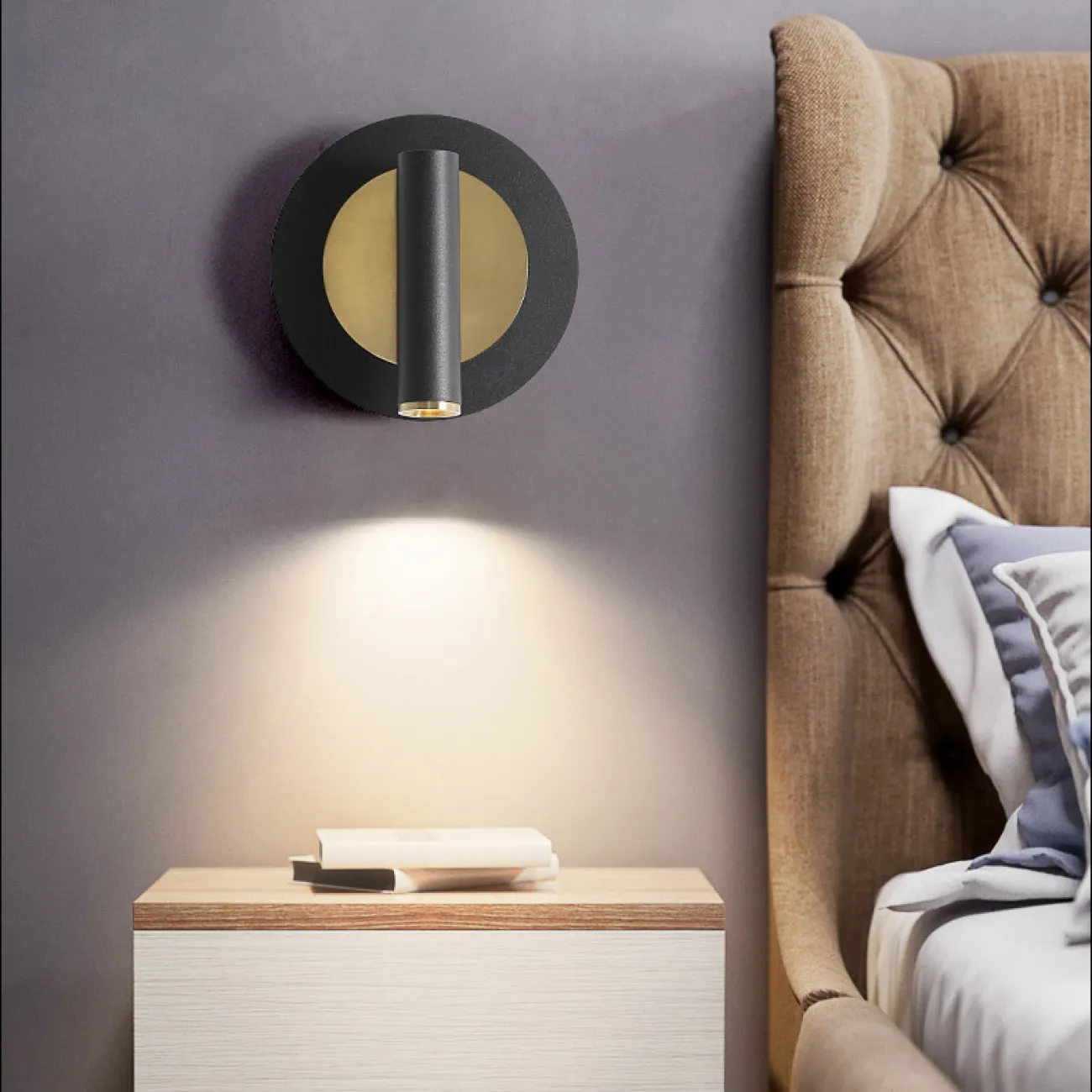 Настенный светильник RAPID WALL Black от ImperiumLoft