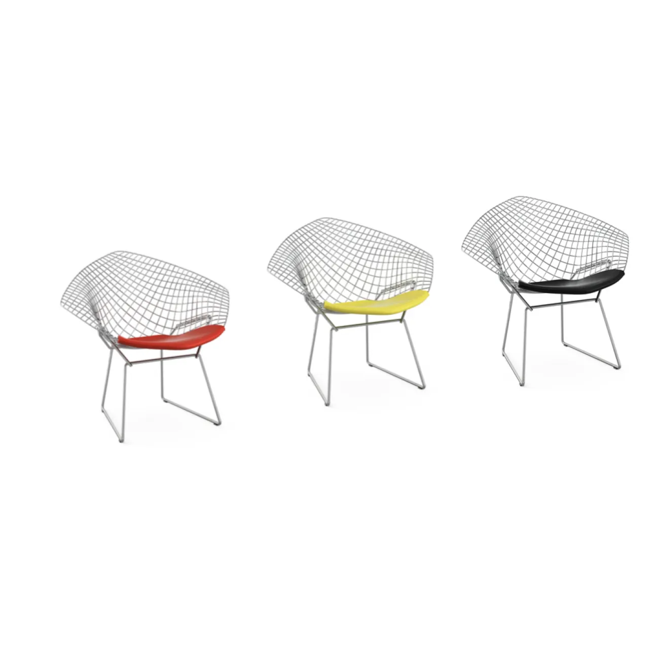 Кресло Bertoia Diamond Chair designed by Harry Bertoia	 in 1952 от LaLume