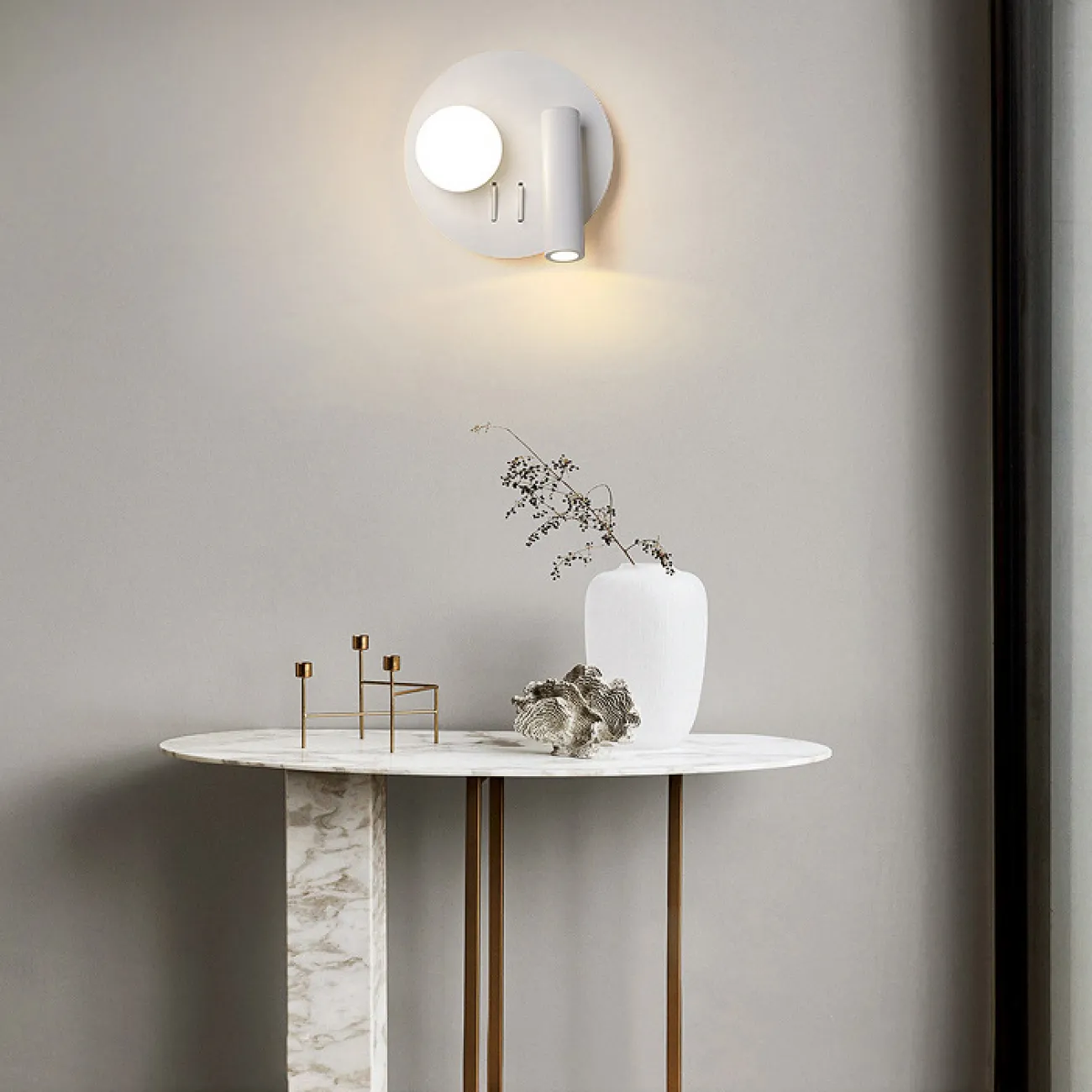 Настенный светильник SNOTRA WALL A Left 3000К от ImperiumLoft