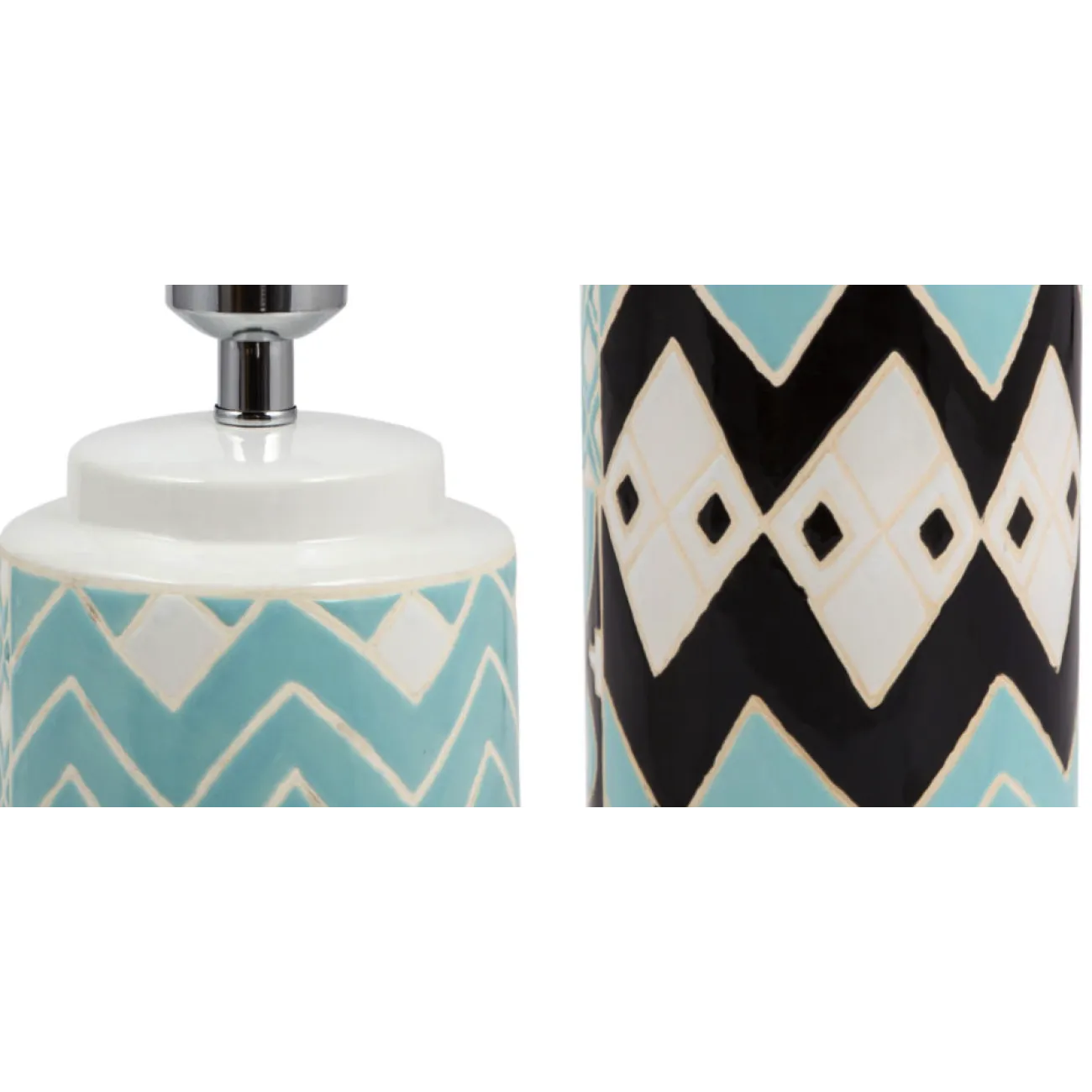 Настольная лампа Ethno Zigzags от LaLume