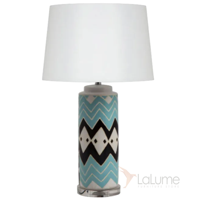 Настольная лампа Ethno Zigzags от LaLume