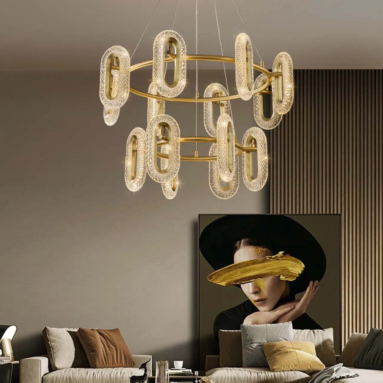 Подвесная люстра KEZIA Z D72 от ImperiumLoft