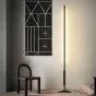 Напольная лампа с прямоугольной LED-панелью на вытянутом трубчатом корпусе с треугольным основанием MAIFRID 4000К