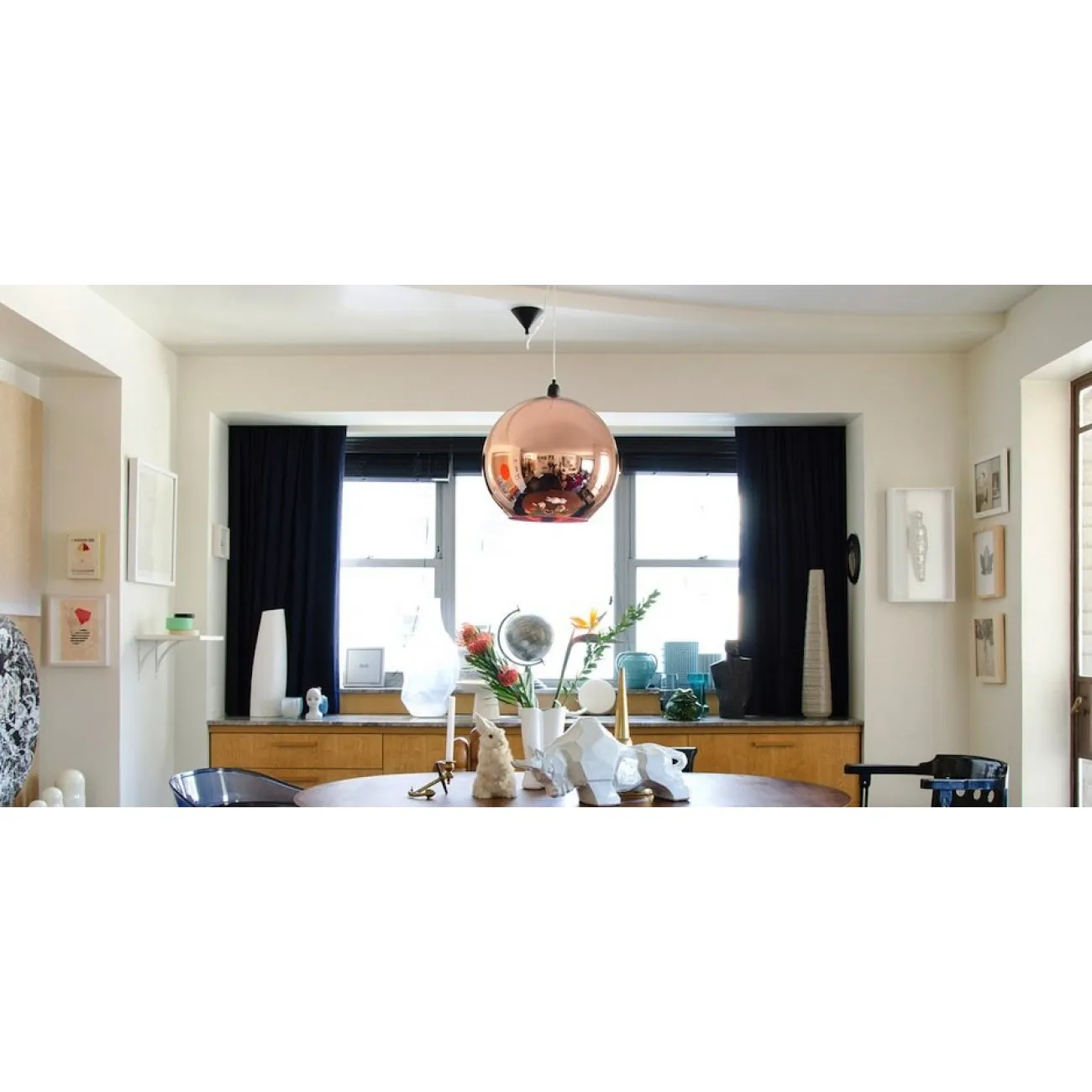 Подвесной светильник Copper Shade Black D50 от ImperiumLoft