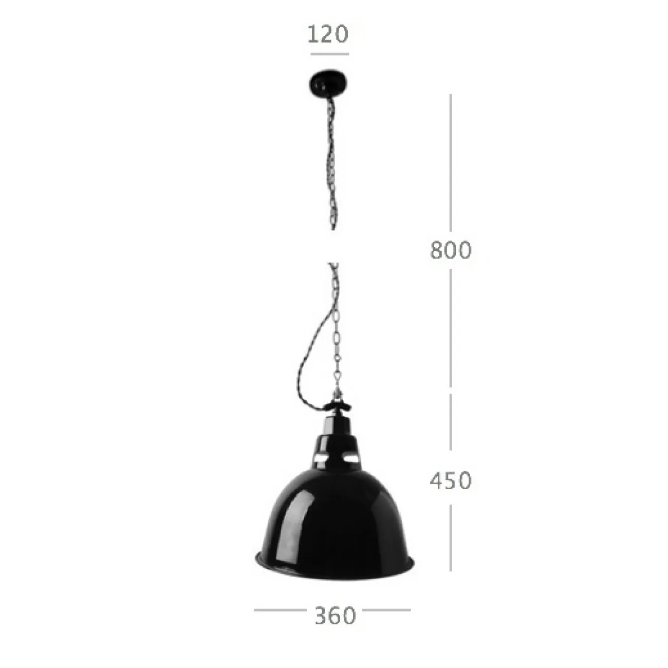 Люстра Metal Bell Retro Color Light от LaLume