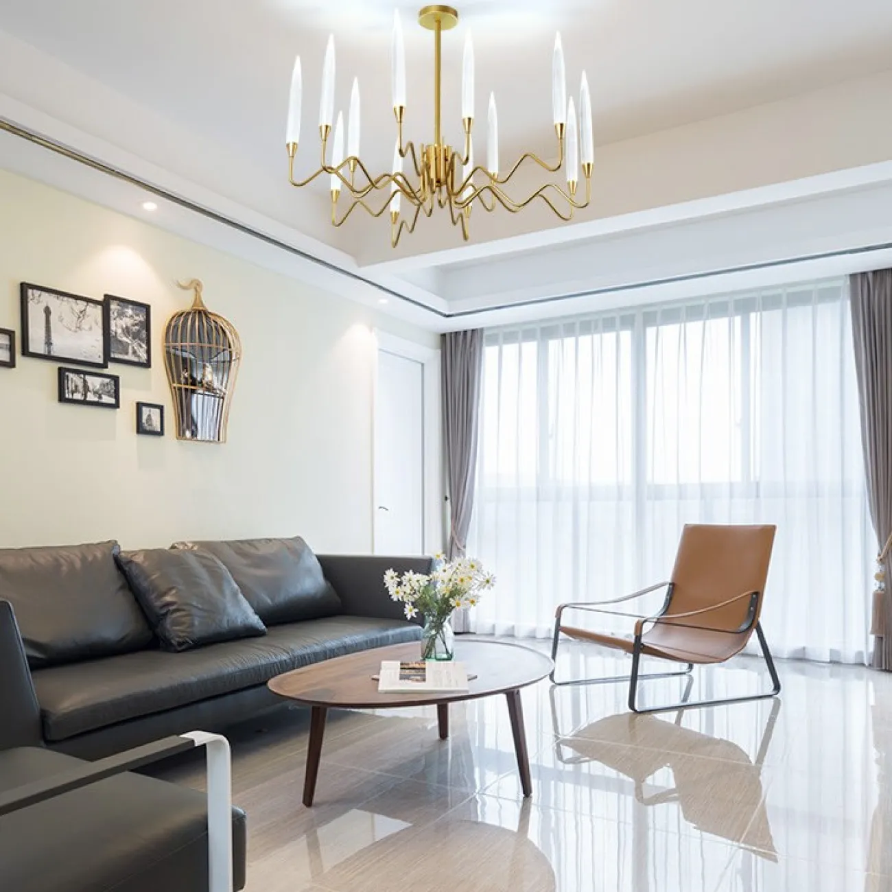 Люстра на штанге MELVIN от ImperiumLoft