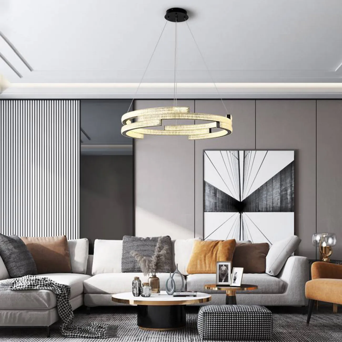Подвесная люстра BLANCHE D80 от ImperiumLoft