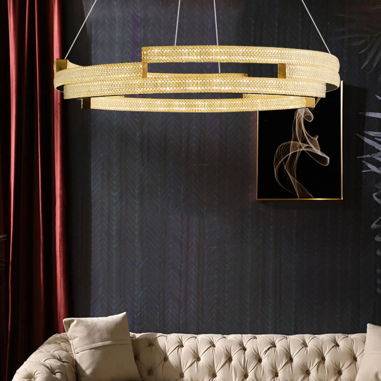Подвесная люстра BLANCHE D80 от ImperiumLoft