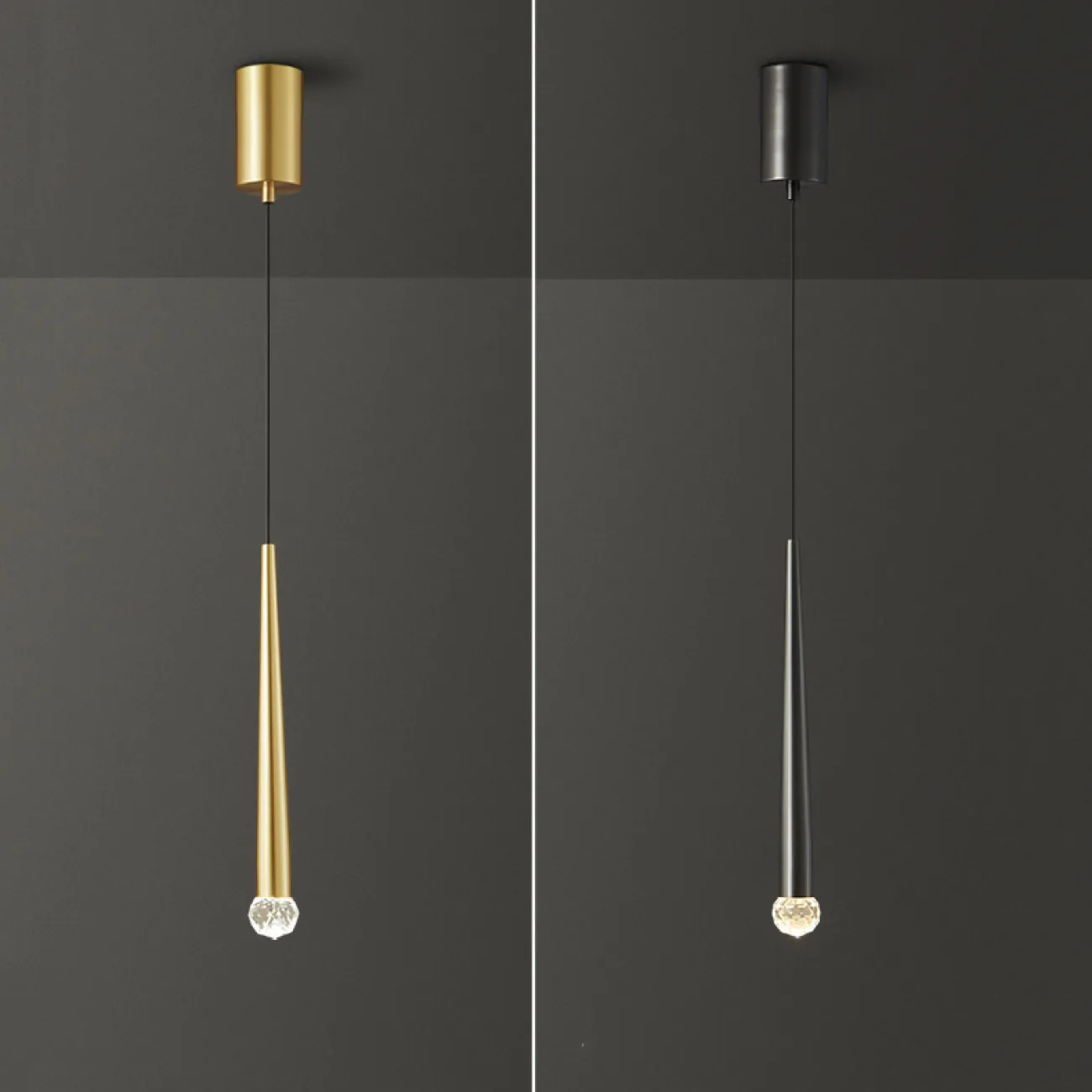 Подвесной светильник MAGRIT LUX H30 Black от ImperiumLoft