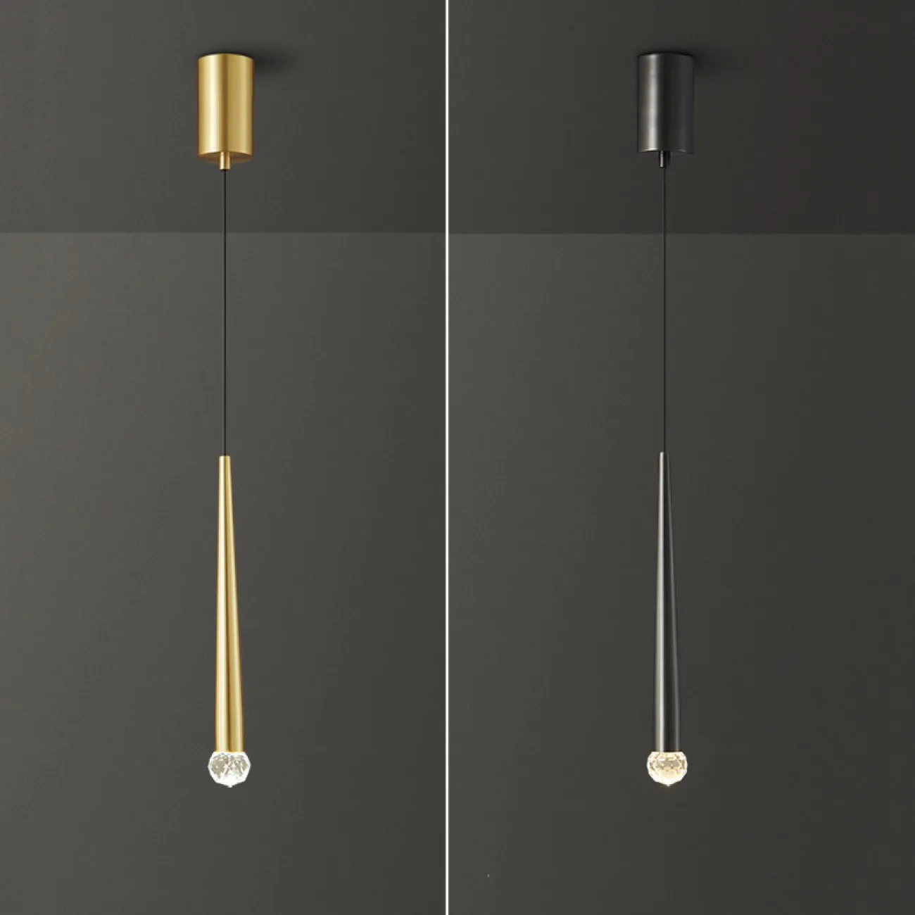 Подвесной светильник MAGRIT LUX H50 Black от ImperiumLoft