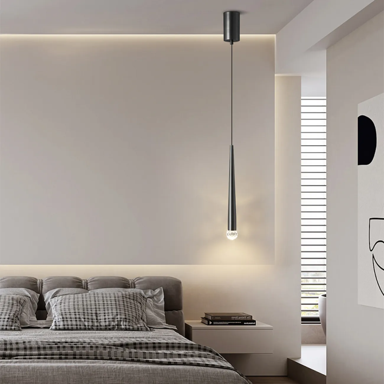 Подвесной светильник MAGRIT LUX H30 Black от ImperiumLoft