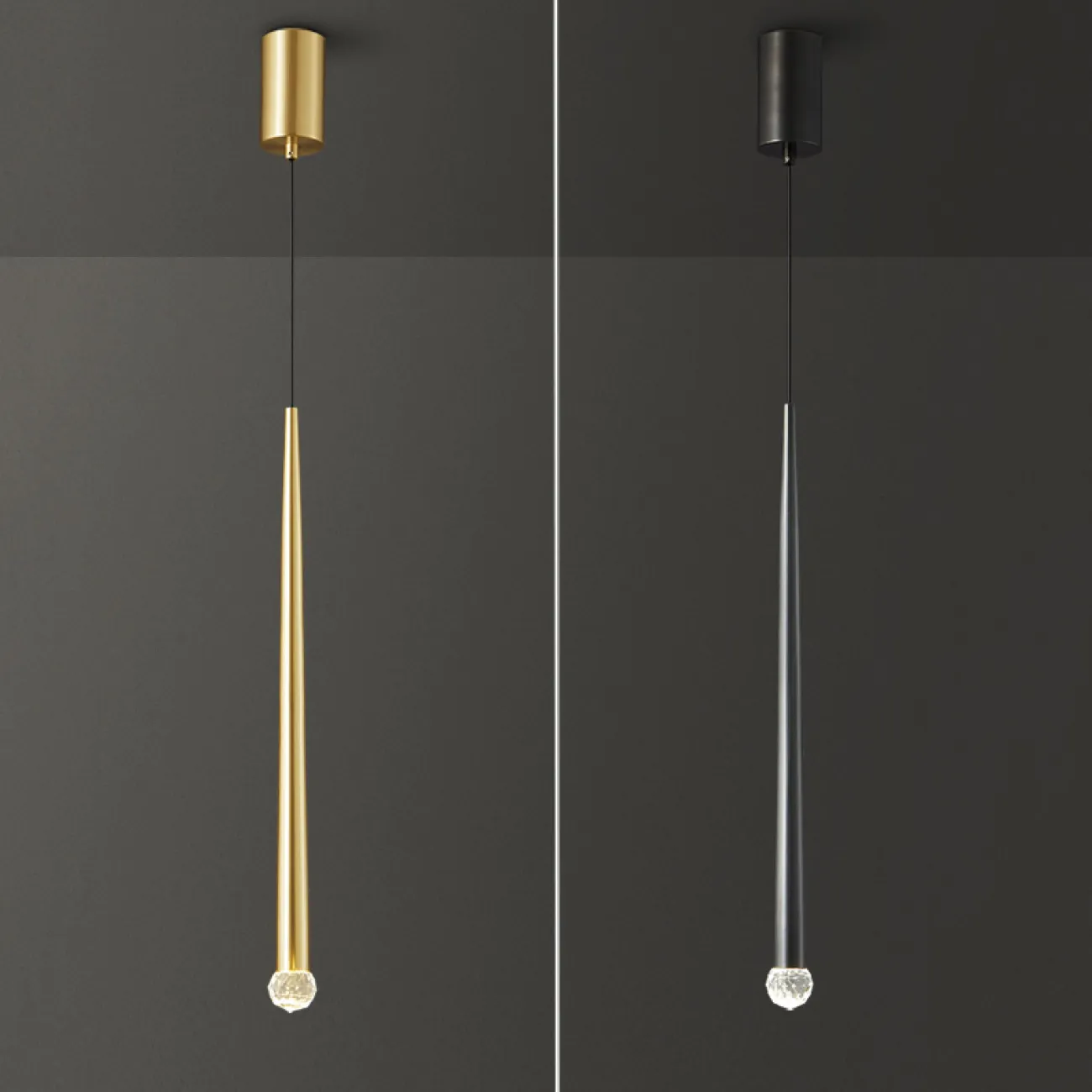 Подвесной светильник MAGRIT LUX H50 Black от ImperiumLoft